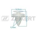 Zekkert BE2526 клипса General Motors